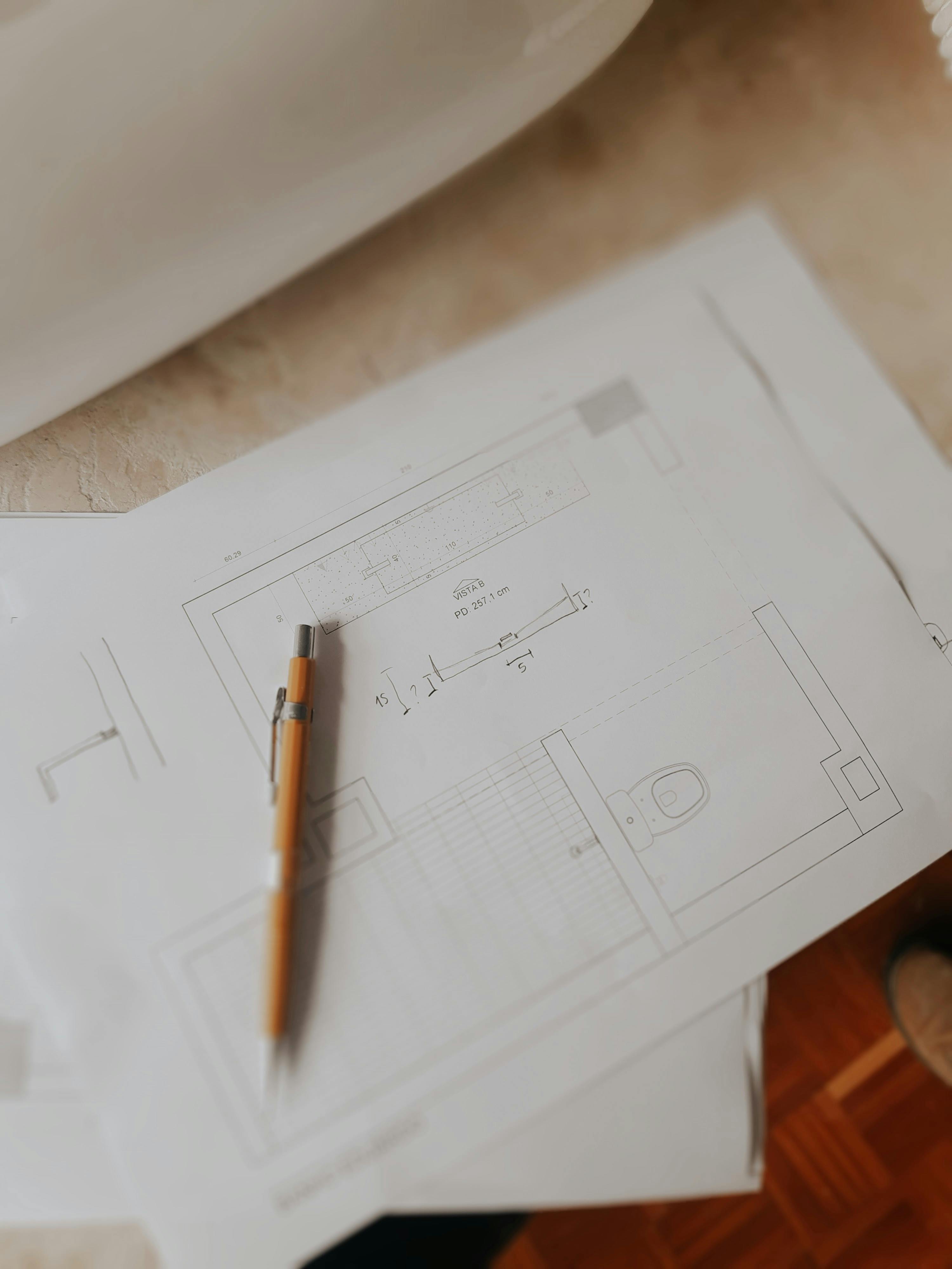Premium renovation detail showing coordinated textures and fittings
